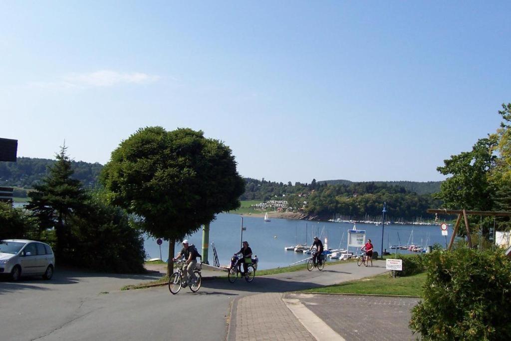 Seeblick Geniessen In Schoener Fewo Am Edersee Scheid  Dış mekan fotoğraf