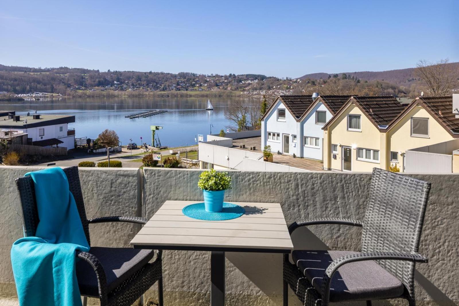 Seeblick Geniessen In Schoener Fewo Am Edersee Scheid  Dış mekan fotoğraf